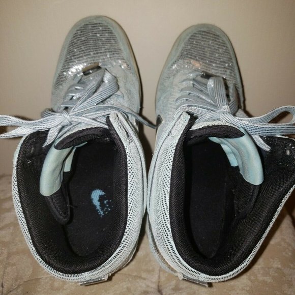 Sold Nike Dunk Sky Hi Disco Ball Womens sneakers sz 7.5 - Picture 7 of 9